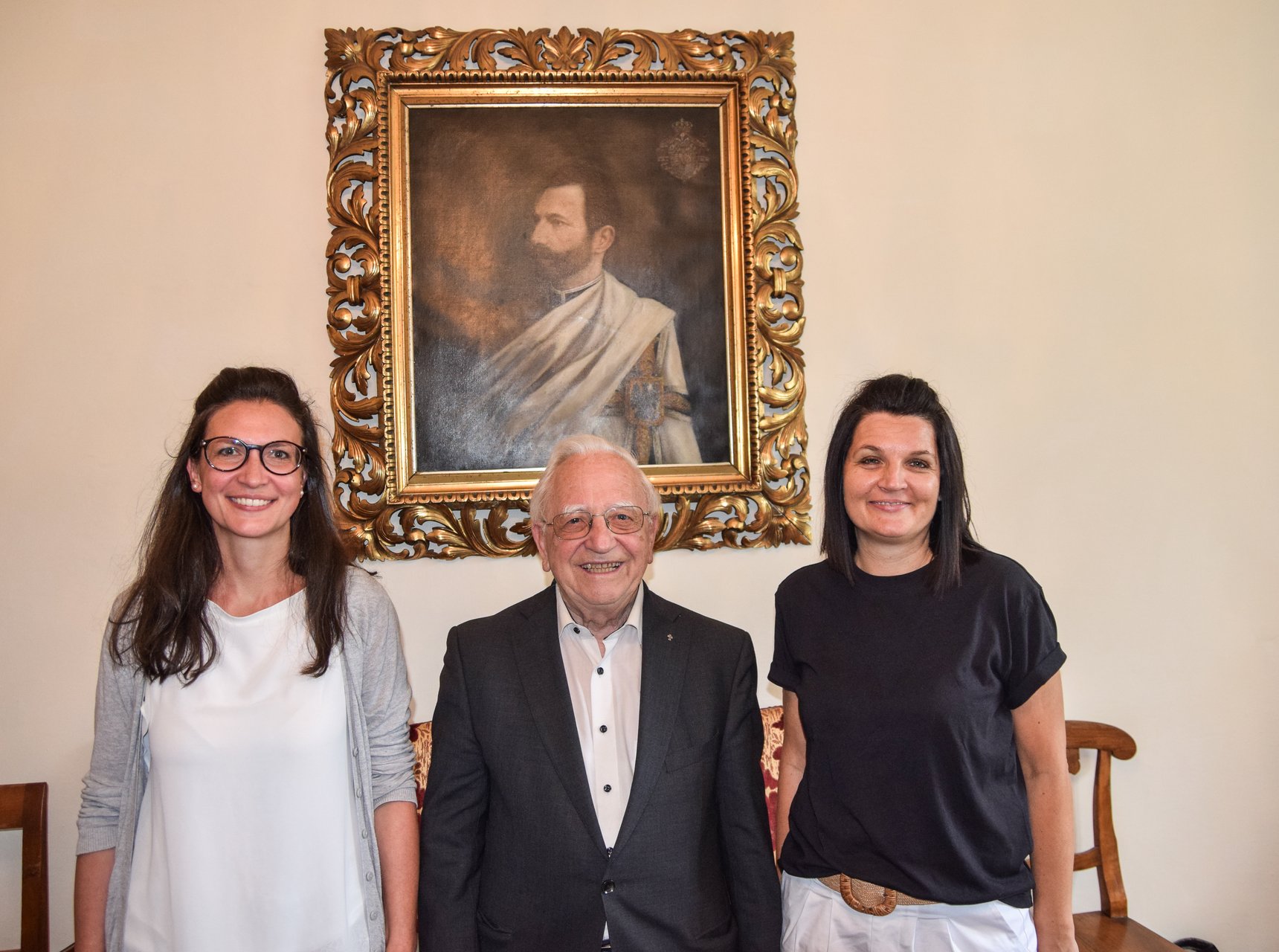 AHM Prior Arnold Wieland feiert 83. Geburtstag ST. JOSEF